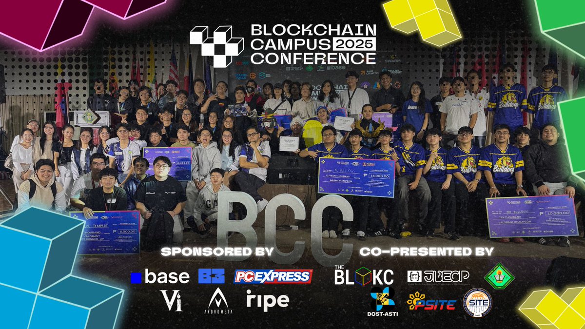 Thanks to everyone who joined the Blockchain Campus Conference! 

Your energy, ideas, and stories made it special. May the insights and connections you gained drive new opportunities ahead. 

See you again next year! LFG!