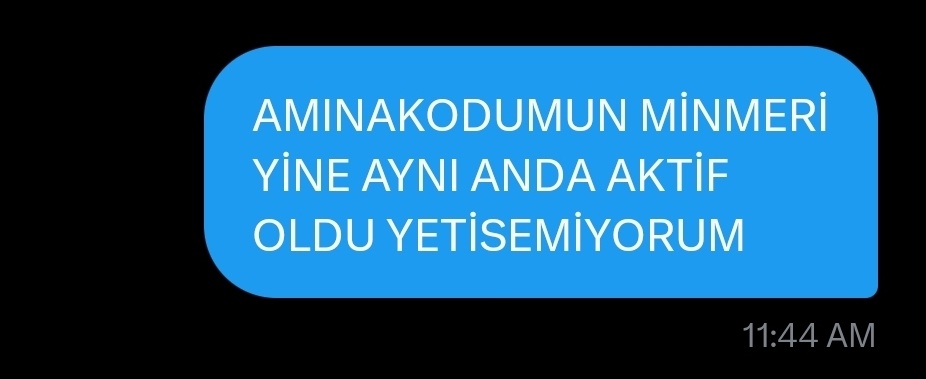 Bizim mesainin anlık artıs