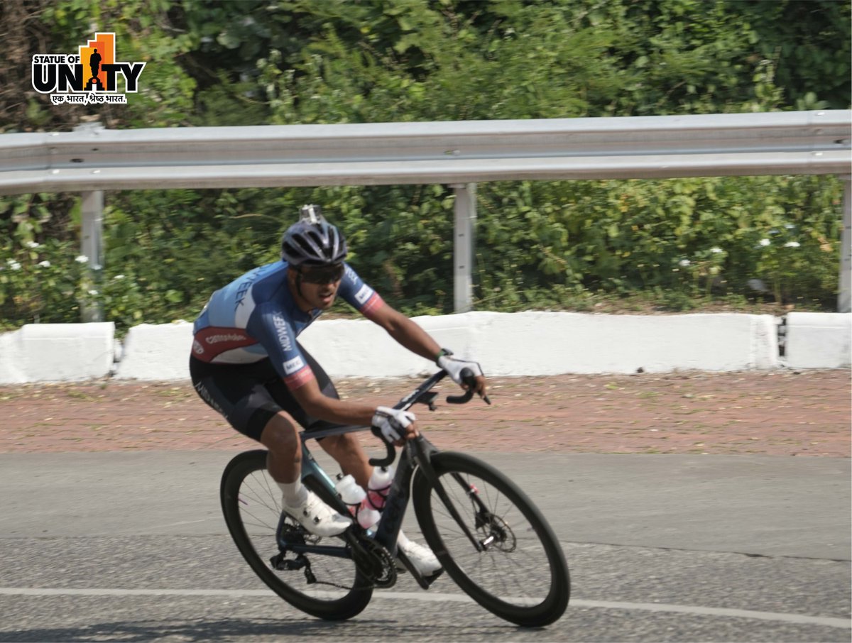 souindia's tweet image. The Unity Trails wrapped up today with a spirited 20 km ride, showcasing Ekta Nagar’s growing enthusiasm for fitness, community, and togetherness.
#TheUnityTrails #EktaNagar #StatueOfUnity #150YearsOfSardarPatel