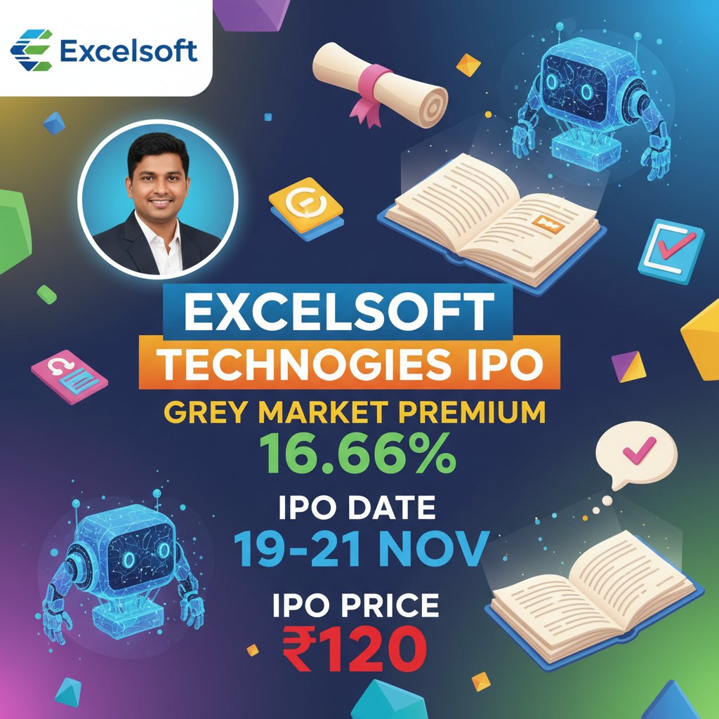 360ConnFinance's tweet image. 🔥Tata Capital’s IPO 📈 | GMP speaks volumes about market faith💡
#ExcelsoftIPO #Excelsofttech #Excelsofttechnologies #IPOWatch #EdTech #DigitalLearning #StockMarket #IPOAlert #gmp #GreyMarketPremium #GreyMarketPremium #IndiaIPO #TechStocks #ExcelsoftTechnologies #IPO2025