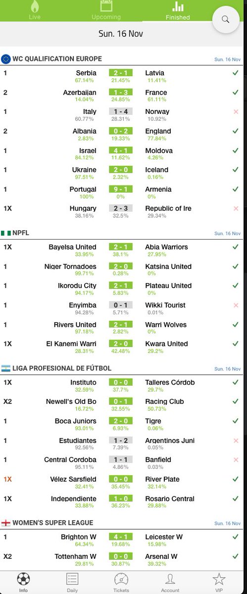 ScoreChat's tweet image. You need real knowledge of the leagues and teams you bet on, otherwise, you’re just guessing.
Download Football AI: bit.ly/4qCh1Rw
#soccerbet #soccer #FootballTips #football #bettingtwitter