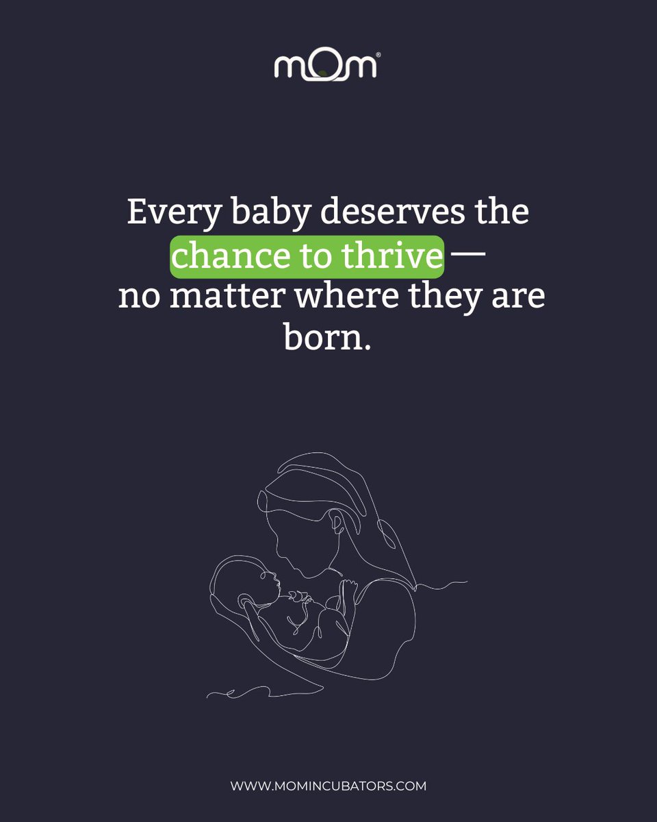 momincubators's tweet photo. On #WorldPrematurityDay, we honour premature babies, their families, and the caregivers who make survival possible. We’re proud to support their stories and help ensure every baby gets the care they deserve. https://t.co/0N3qkm1o3E
