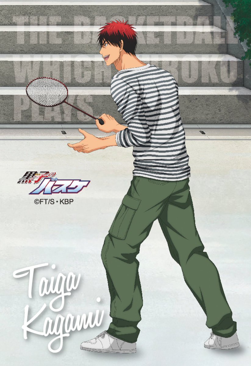 kagameowtiger's tweet photo. the badminton which kuroko plays https://t.co/zHJf9ZVFuo