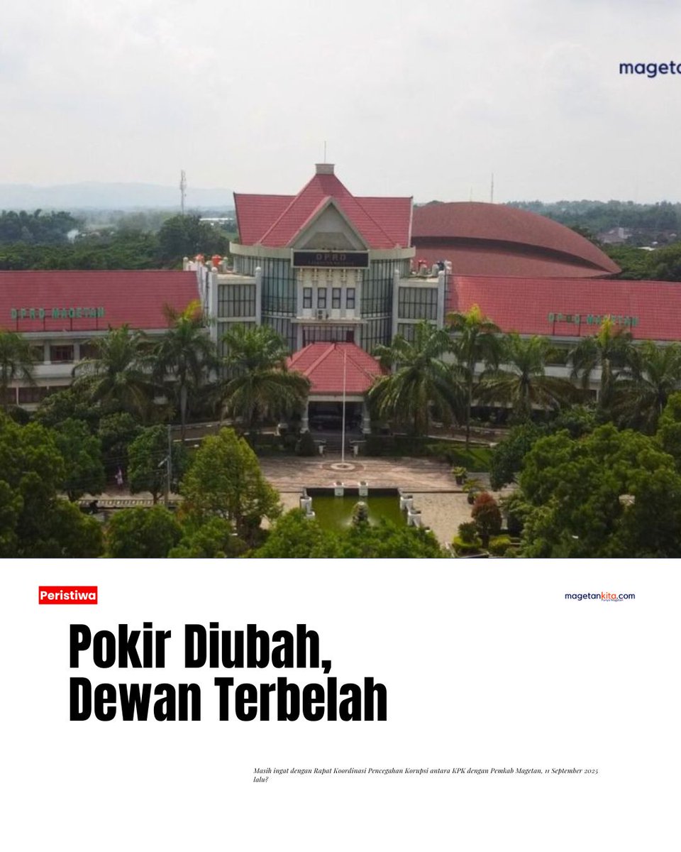 Pokir Diubah, DPRD Magetan Terbelah 

magetankita.com/pokir-diubah-d… via <a href="/MagetanKita/">magetankitacom</a>.com