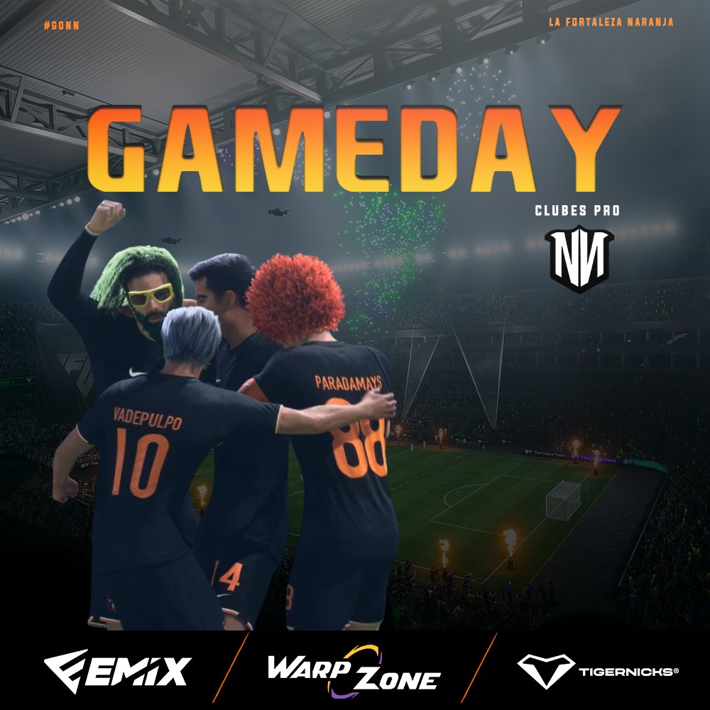 #EAFC26 | ¡𝐆𝐀𝐌𝐄𝐃𝐀𝐘 del 𝐁𝐥𝐚𝐜𝐤!

🏆 | <a href="/VPG_Spain/">Virtual Pro Gaming España</a> ZERO
🆚 | <a href="/CeutaGuardians/">𝘾𝙀𝙐𝙏𝘼 𝙂𝙐𝘼𝙍𝘿𝙄𝘼𝙉𝙎</a> 
⏰ | 22:20h

🏆 | <a href="/AFJLeague/">AFJ España 🇪🇸 🎮</a>
🆚 | <a href="/Veridian_eClub/">Veridian eClub</a> 
⏰ | 22:40h

🏆 | <a href="/VPG_Spain/">Virtual Pro Gaming España</a>
🆚 | <a href="/MecanicaBellota/">La Bellota Mecánica</a> &amp; <a href="/LealesEsports/">Leales Esports</a> 
⏰ | 23:00h &amp; 23:40h

#GoNN · #NNclubespro