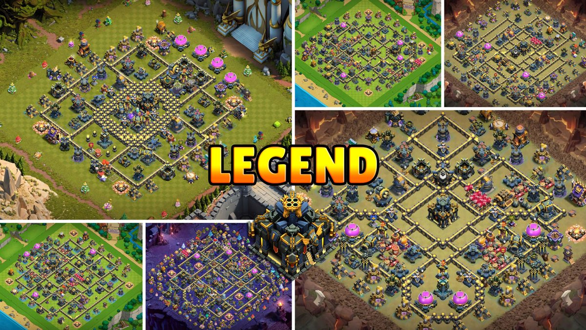 Clashcodes: CoC Bases tweet media