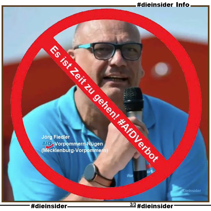 Die_Insider's tweet photo. "Fck die AfD, ist mir ganz wichtig zu sagen. Fck rechtspopulistische Scheiße!" #Zartmann #Bambi
Welche Kommentare Jörg Fiedler von der #AfD Vorpommern über #Zartmann "geil" findet, seht ihr in den Slides!
#LautGegenNazis #AfDVerbot
#Antifa #GemeinsamGegenHass #DieInsider https://t.co/8lroz6AMOf