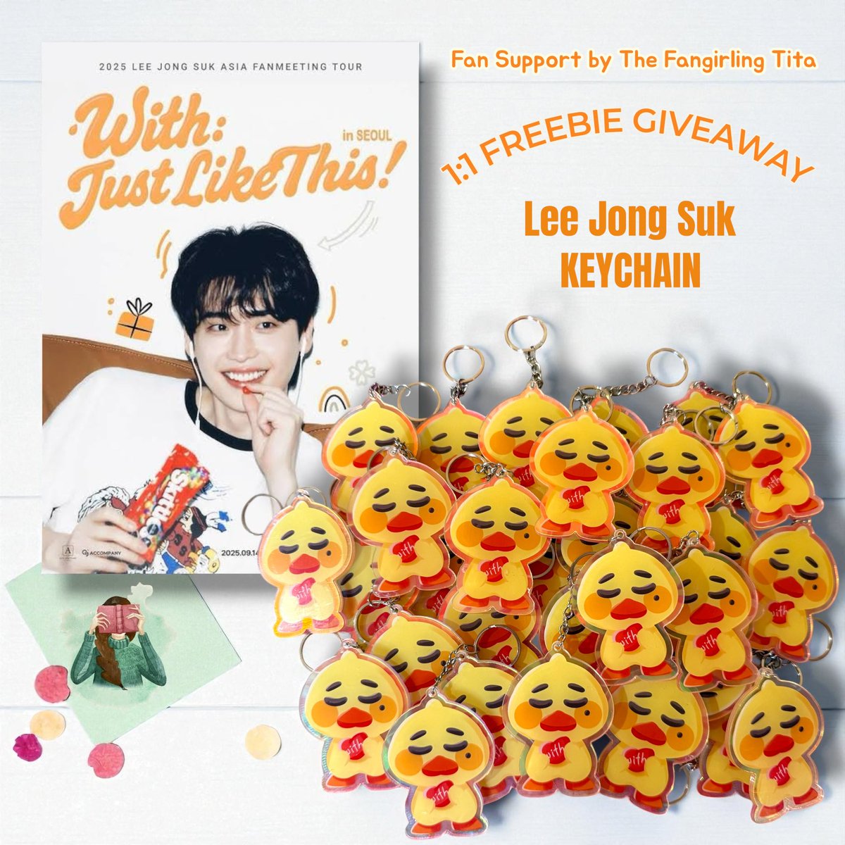 Fangirling_Tita's tweet photo. LEE JONG SUK “With:Just Like This!” Fanmeeting CANCELLED!!!
Heartbroken 😔💔
Bought a VVIP ticket and prepared freebies. Sad that their reason is too shallow. Can’t we just move the venue?
I hope to still see you @lee_jong_suk102 😭
#LeeJongSuk #WithJustLikeThis https://t.co/6kiE3HKkr1