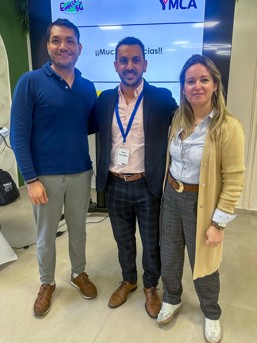 El pasado jueves parte del equipo de <a href="/ecaptureDtech/">ecaptureDtech</a> estuvo en el encuentro “Historias de jóvenes que conectan y transforman” de <a href="/ymca_esp/">YMCA España</a>. 

→ Un espacio que demuestra cómo el talento joven crece cuando existen oportunidades reales. 

Gracias por una jornada inspiradora.