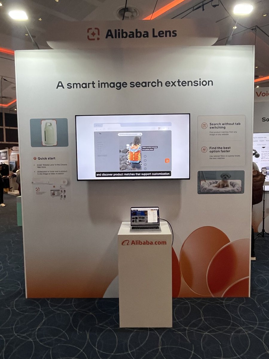 maxsinclair4's tweet image. The future is here, it’s just not yet equally distributed.

That was my main takeaway from listening to on-stage Stephanie Zhao, Head of AI Product Marketing at Alibaba Group, and walking around hashtag#CoCreate2025 on Friday. 

Alibaba Group was showing off three new ways AI is…