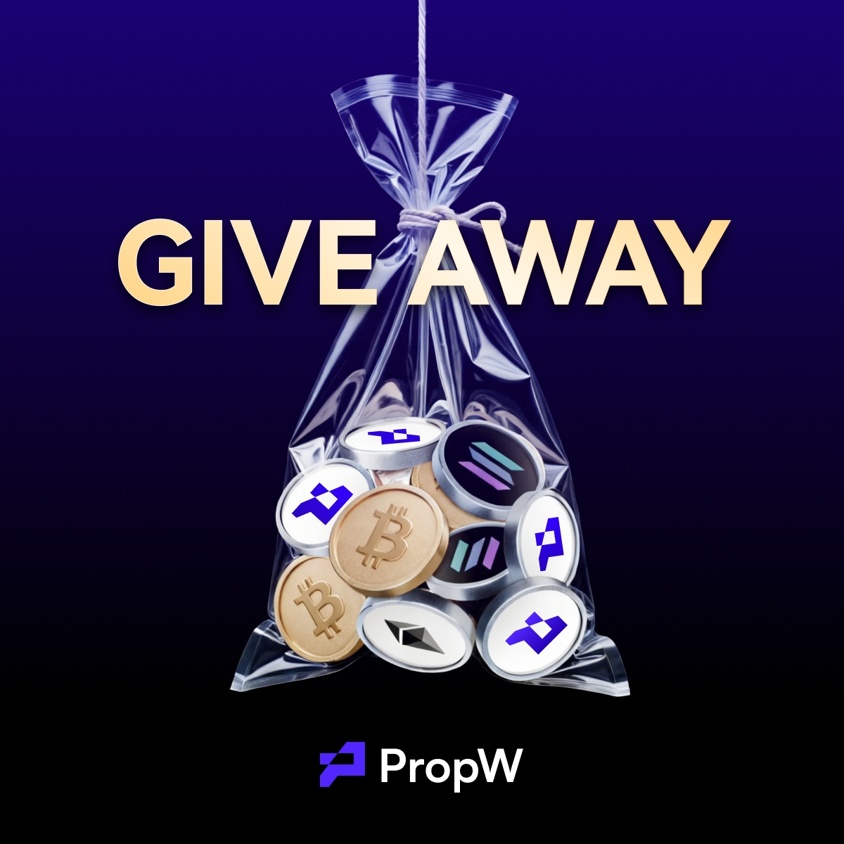 🎉 PropW Giveaway Is Now LIVE! 🎉
We’re celebrating with an exciting reward drop:
💎 1× FREE 2,000 USDT Challenge Account
🎟️ 3× 20% OFF PropW Vouchers
🎁 To Participate: 
1⃣ Follow 
2⃣ Retweet and Tag 3 friends（Make sure your friends follow <a href="/PropWGlobal/">PropW</a>⚡）
3️⃣  Drop your CoinW