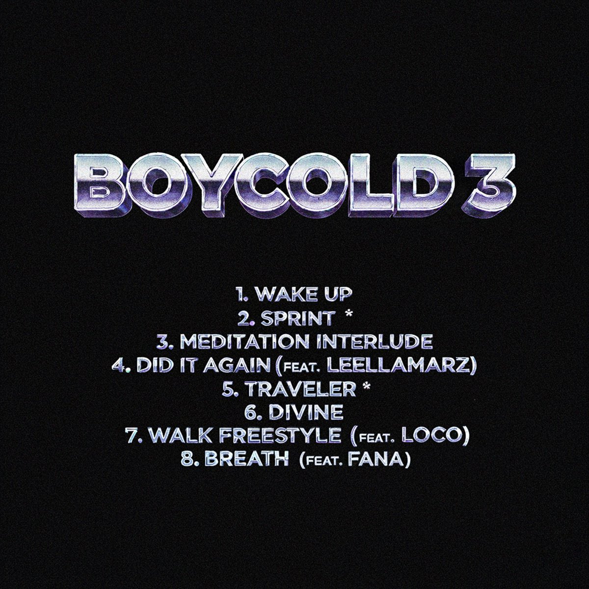 kcthecompany's tweet photo. HAON x BOYCOLD
𝘽𝙊𝙔𝘾𝙊𝙇𝘿 𝟯
01. Wake up
02. Sprint
03. Meditation Interlude
04. Did it again (Feat. Leellamarz)
05. Traveler
06. Divine
07. Walk Freestyle (Feat. 로꼬)
08. Breath (Feat. 화나)
#HAON #BOYCOLD
#하온 #보이콜드
#BOYCOLD3
#ATAREA #KC https://t.co/rFwRhfQ8NP