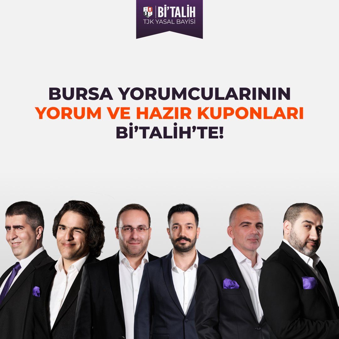💪 4. koşuda ortak tercih İsmet Demir ve Cemal Güneş'ten!
📝 Özgür Şölen 1. koşuda sadece 1 ata dikkat çekiyor!

<a href="/CumademirkR/">CUMA DEMİRKIRAN</a>, <a href="/ganyanlagel/">Cemal Güneş☀️🐎</a>, <a href="/Erdiedis/">Erdi Edis</a>, <a href="/ozgur_solen/">Özgür Şölen</a>, <a href="/uzman_erkan/">Prof.Uzman Erkan</a>, <a href="/idemir1980/">ismet demir</a> Bursa bültenini analiz etti!

📲 bitalih.go.link/hsQ70
