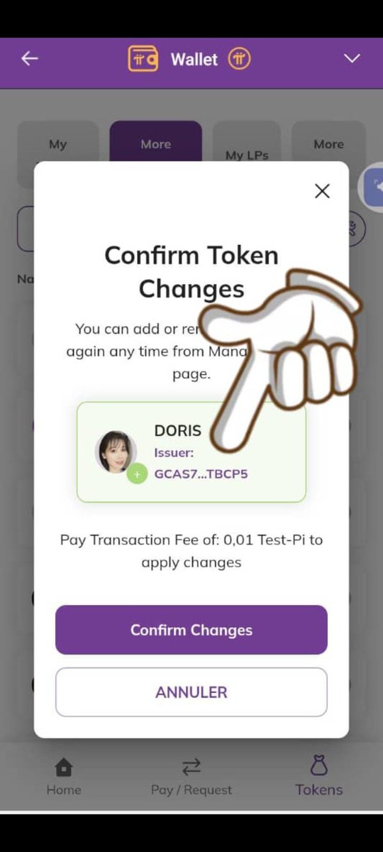 RaphaelNta23933's tweet image. The Pi Core Team has just added tokens to the Pi Dex present in the Testnet part of our Pi Wallets, including Bitcoin and especially Doris.
#PiNetworkCameroon