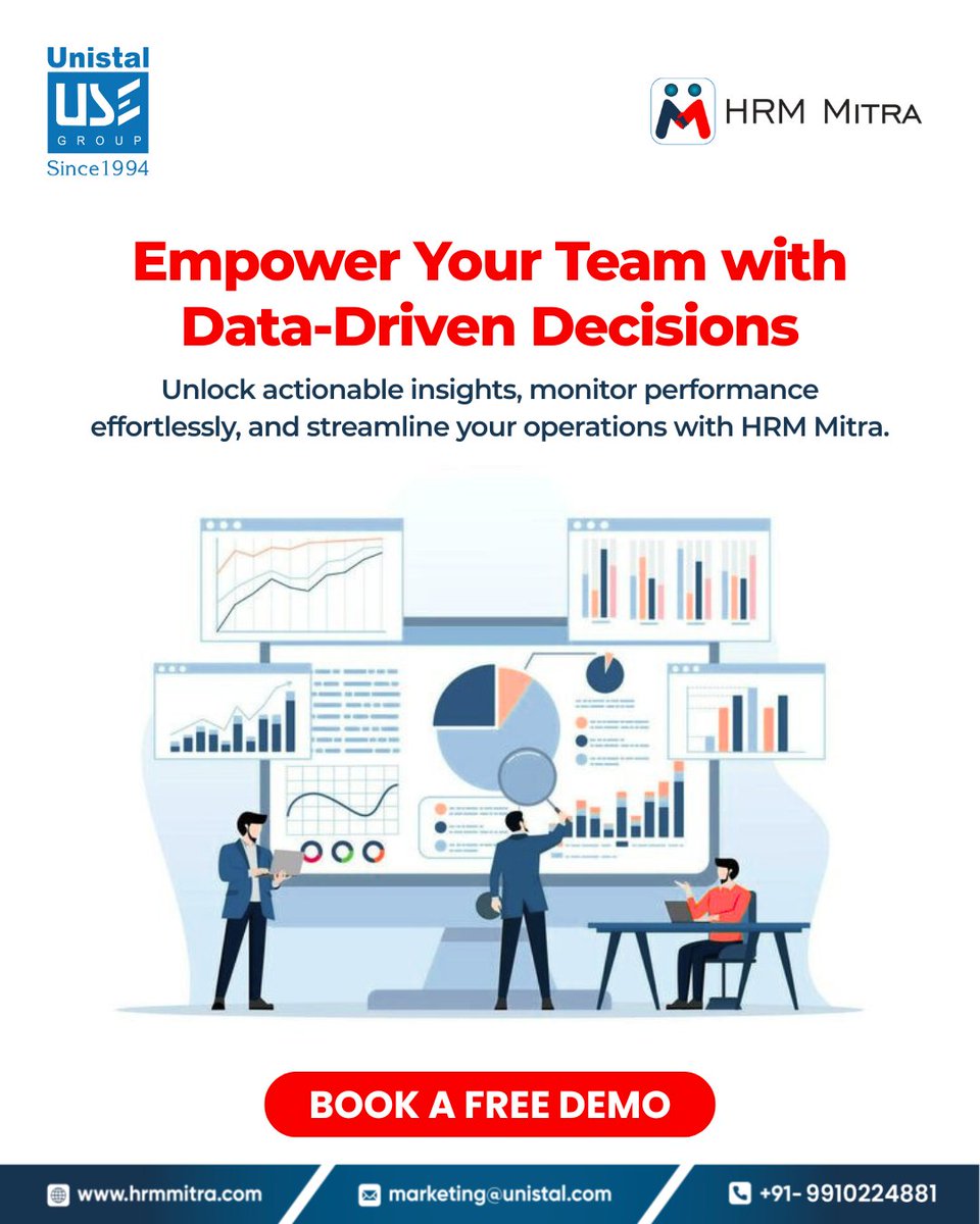 hrmmitra's tweet image. Turn data into decisions with HRM Mitra. Track performance, uncover insights &amp;amp; streamline operations—all in one platform. 

Smarter visibility, better control

#HRTech #WorkforceManagement #HRMMitra