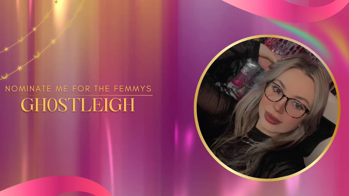 gh0stleigh's tweet photo. if you wanted to nominate me i’d be so grateful!! go nominate any femme in the space that you feel deserves any of these awards!! 🥰 https://t.co/2m5ojcPIog