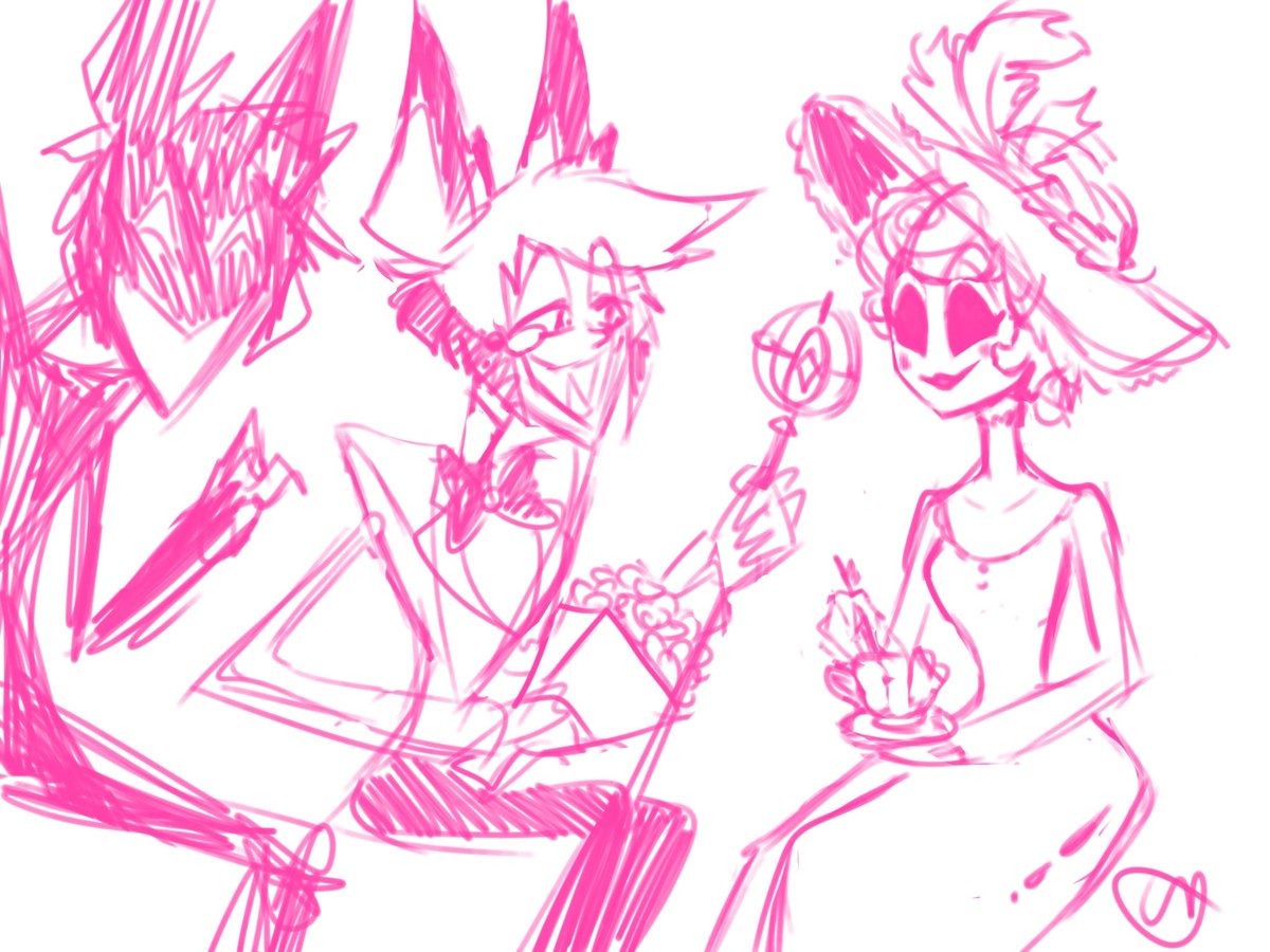 HasuneDoodlebug's tweet image. Officially back to drawing again! Got a lot of projects to get done this season 💖 but for now here’s a doodle I did in my spare time
#radiorose #HazbinHotel