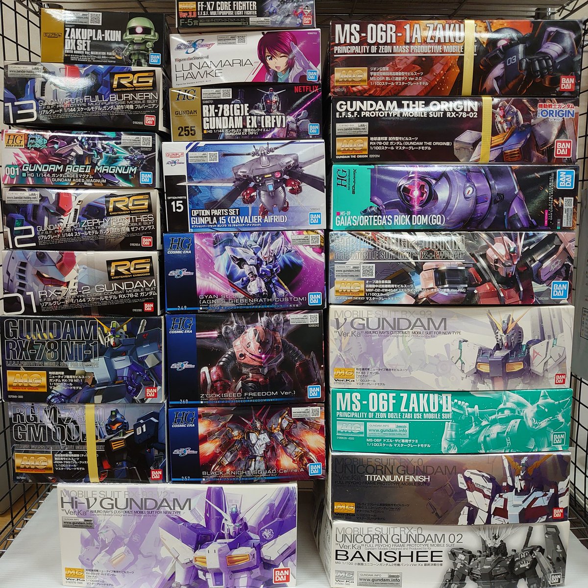 基地長です🫡 プラモデルを買い取りました！ 準備でき次第、販売開始し