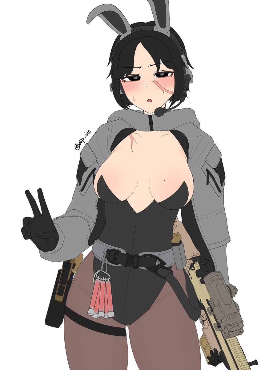 dip_inn's tweet image. #AEM01TacticalHoodie WIP Commission

#art #oc #anime #tactical