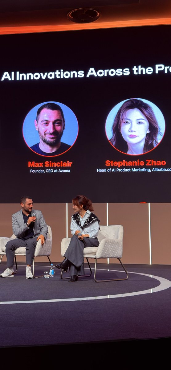 maxsinclair4's tweet image. The future is here, it’s just not yet equally distributed.

That was my main takeaway from listening to on-stage Stephanie Zhao, Head of AI Product Marketing at Alibaba Group, and walking around hashtag#CoCreate2025 on Friday. 

Alibaba Group was showing off three new ways AI is…