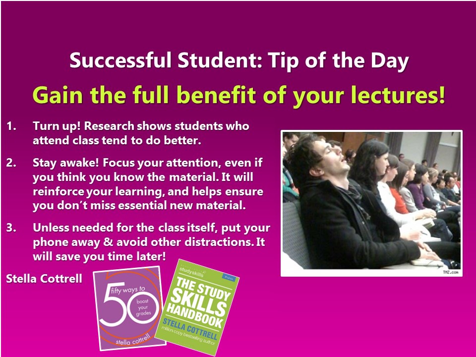 cottrell_study's tweet image. #SuccessfulStudent Gain the full advantage of your lectures! #Students #student #study #studying #studentlife #studygram #studentsuccess #college @BloomsburyStudy #collegelife #exams #amlearning #studyplus #University #unilife #uni