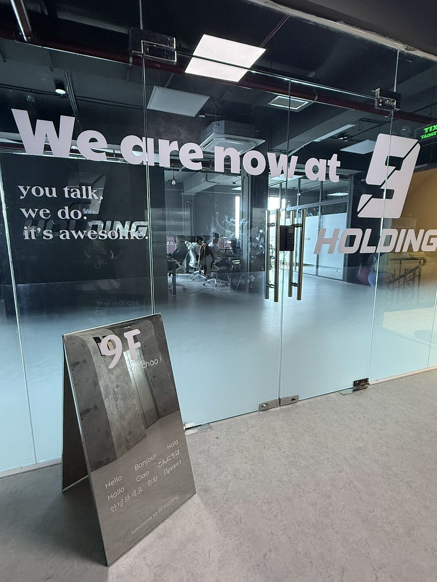 A big one today.

We’re resetting the mindset for the whole 9F system.