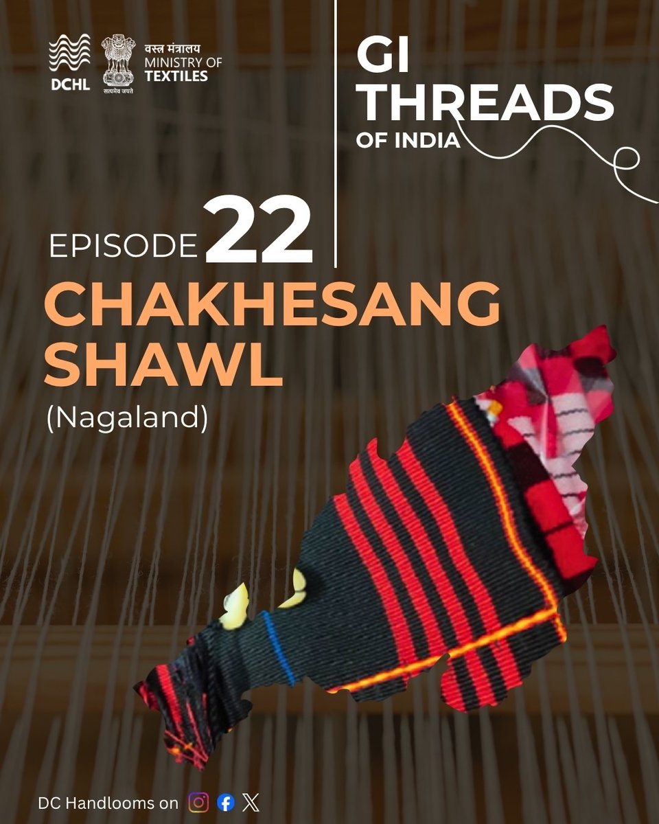 dchandlooms01's tweet image. The fibres of chakhesang shawls carry the faint toughness of wild nettle and the disciplined softness of hand-spun cotton.
#ministryoftextiles #DChandlooms #vocalforlocal #vocalforlocalindia #nagaland #chakhesang #shawls #gitag #myhandloommypride #myproductmypride #tribal #tribe