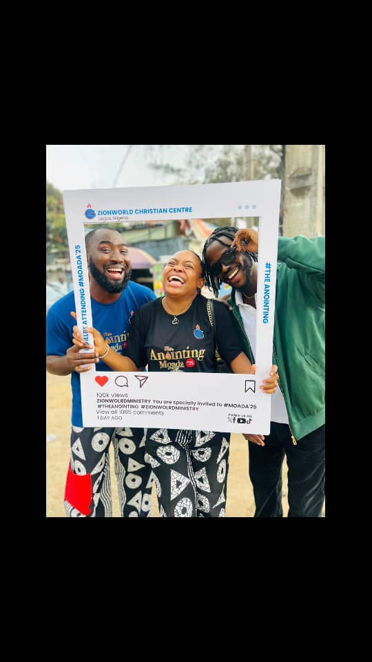 ZionWorldLagos's tweet image. #TheAnointing
#Moada2025
#Convention 
#ZionWorldMinistry
