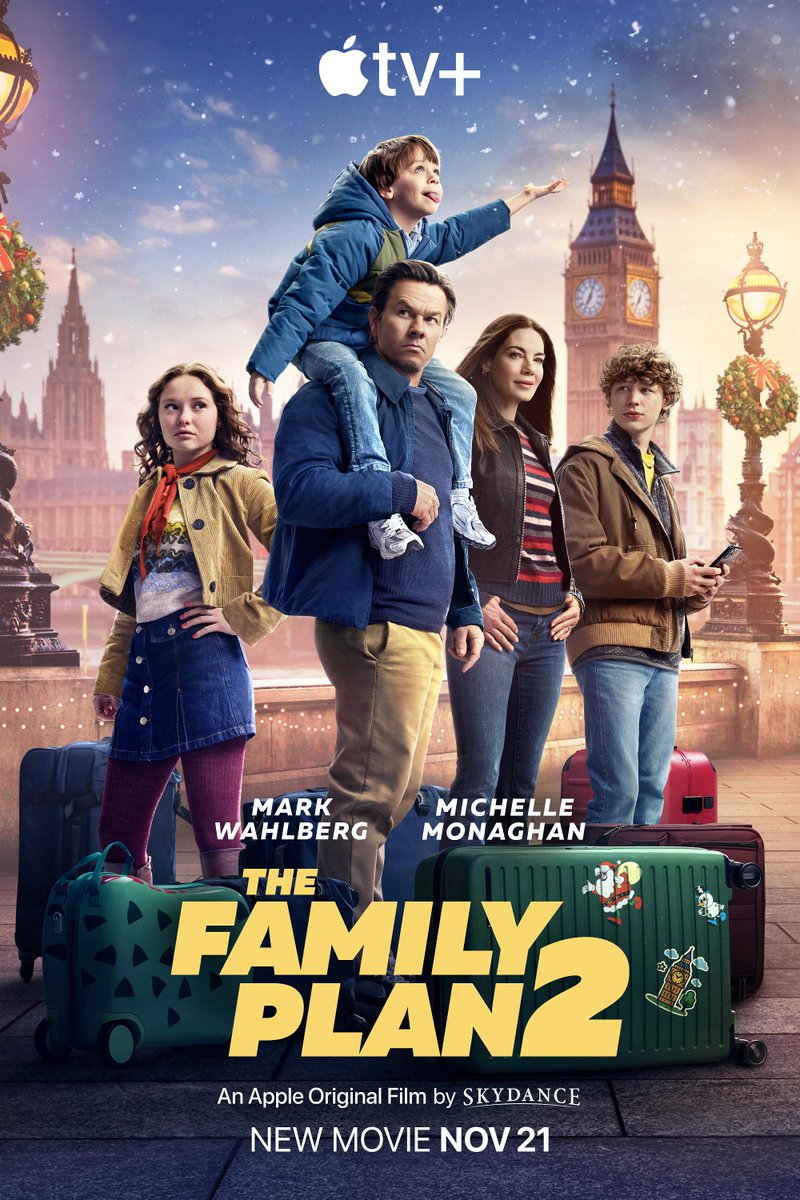 11月第3周 #Netflix/#HBO/#AppleTV 等热门更新内容：卢卡·瓜达尼诺执导犯罪惊悚新片《猎杀之后》、马克·沃尔伯格续集电影《家庭计划2》、Netflix犯罪喜剧《卧底老绅士 第二季》、乔尔埃哲顿新片《火车梦》、爆款剧集《同乐者》，看看哪部你最期待？更多详情：howgo.cc/333237.html