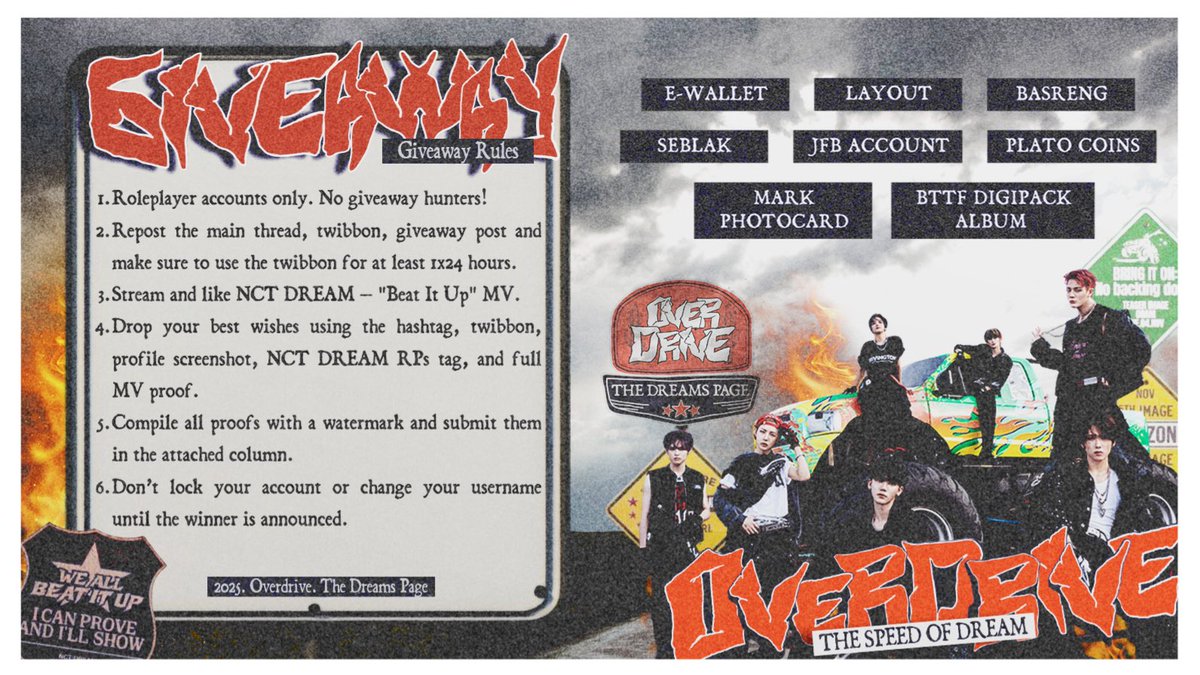 TheDreamsPage's tweet image. ᅠᅠ 
✦ The world runs on speed, but control sets pace. Every move counts when playing by rules, as 𝗱𝗿𝗶𝘃𝗲 𝗿𝗲𝗹𝗲𝗮𝘀𝗲 calls the bold to push limits. Prove your strength, claim what’s built for those who turn motion into power, and steer the future their way.
ᅠᅠ