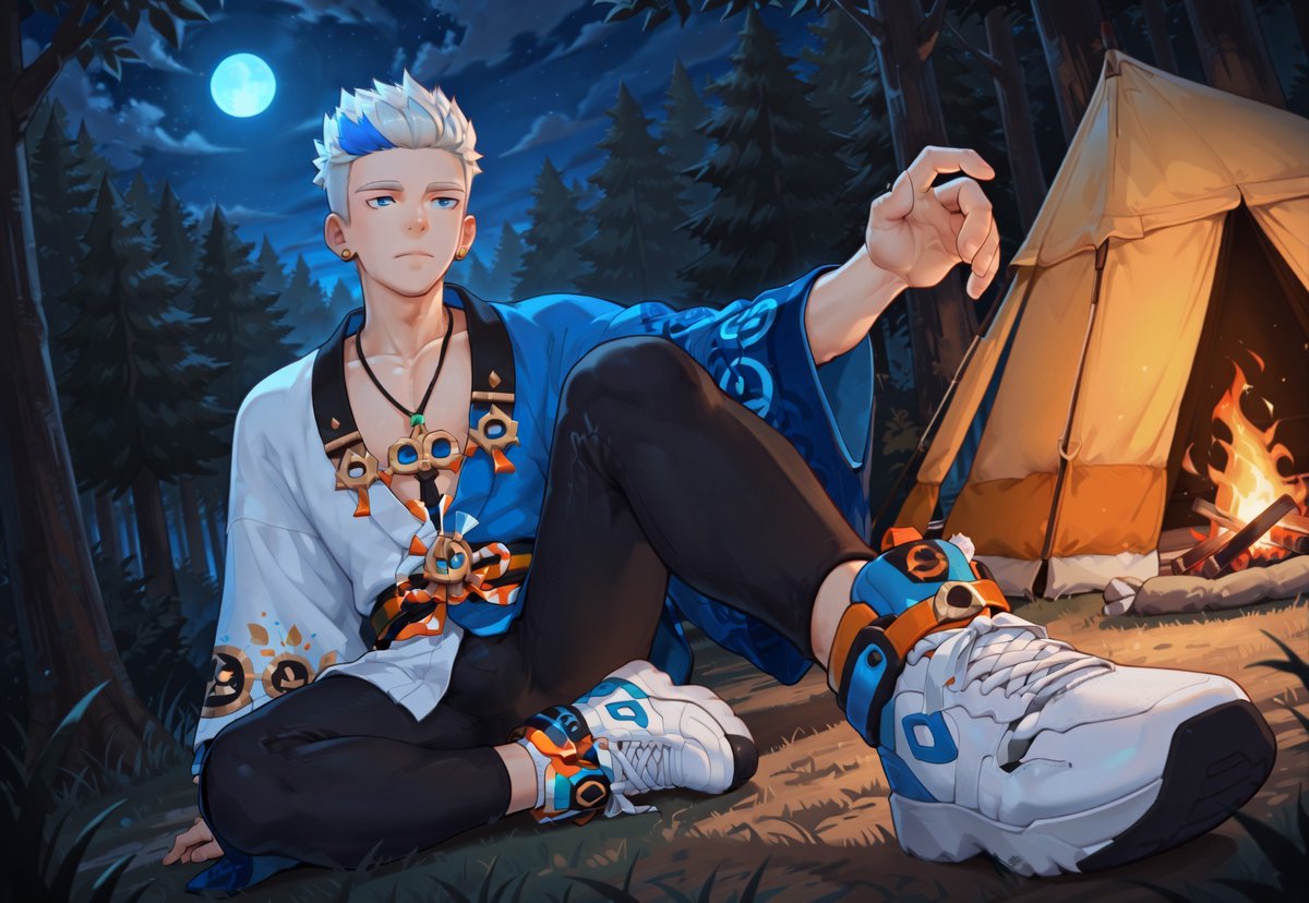 Unknown56287491's tweet photo. #AIart #yaoi #gay #NSFW #Bara #R18 #BL #boys #Grancy #GYEE
Sven's younger twin Grancy is as different from Sven as he is the same... https://t.co/YWFiMoP978