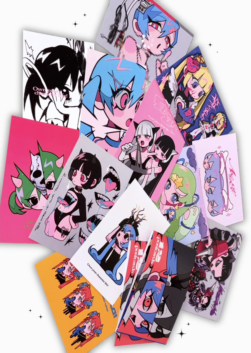 ポストカードブック☆ミ コミティアに持っていくよ( ᐡᴗ ̫ ᴗᐡ)✧*｡