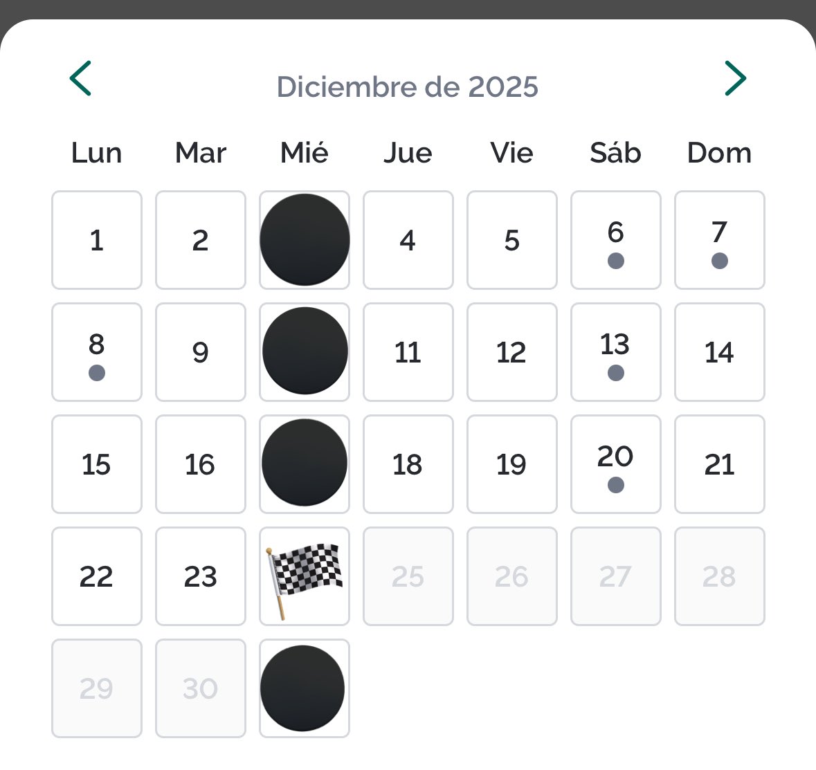 A estas alturas de Noviembre es imposible no pensar en que cada vez nos queda menos para terminar la temporada 🗓️🔪

He recibido algunos mensajes de cara a venir el próximo mes y os voy a dejar el calendario de apertura hasta final de temporada🥳

El último servicio será el 23 🏁