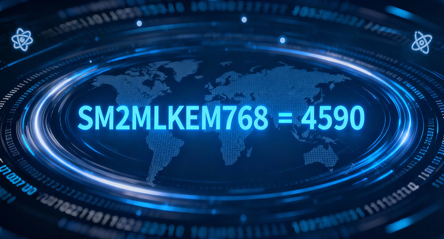 ZTBrowser's tweet photo. Many thanks to IANA to assign 4590 for SM2MLKEM768 to let the "China solution" to become one of the optional solutions for ensuring the security of global Internet TLS traffic. https://t.co/AU3sGcKiyl #IANA #PQC #MLKEM https://t.co/AU1E9DwfNX