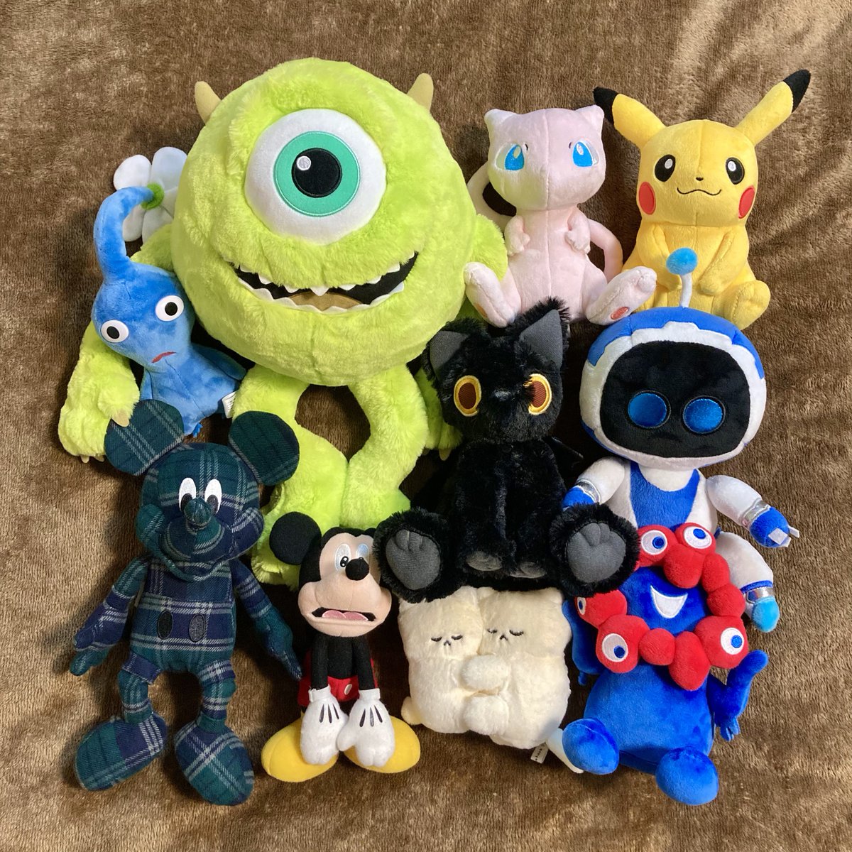 甥っ子がぬいぐるみで遊ぶようになってからぬいぐるみ集めが捗る🥰