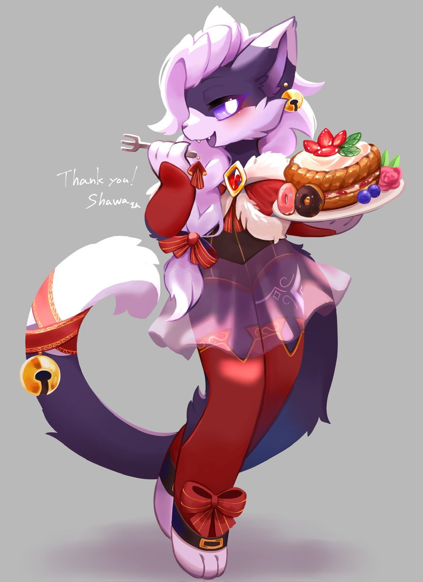 【キャラ絵skeb】
リクエストありがとうございます！🍰