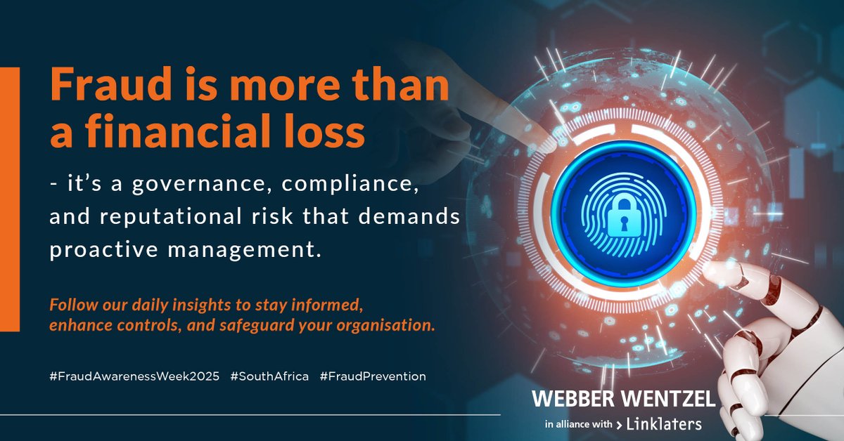 Fraud is more than a financial loss - it’s a governance, compliance, and reputational risk that demands proactive management.

For International Fraud Awareness Week, we draw on insights from the ACFE’s global report to highlight trends and benchmarks relevant to South African