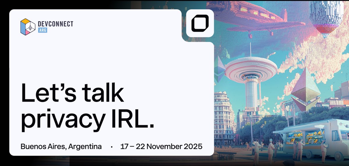 Blanksquare_io's tweet image. GM Buenos Aires
GM @EFDevcon 

This week, we&apos;re meeting fellow builders at the world&apos;s largest Ethereum event!

DM us if you&apos;d like to connect there.