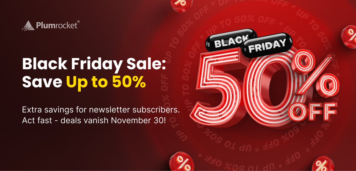 plumrocket's tweet image. Black Friday Sale is officially HERE! 🎉
40% OFF on all Magento Extensions
+ Extra 10% OFF just for newsletter subscribers!

👉Shop Magento extensions: cutt.ly/NteP4zDP

#Magento #Ecommerce #BlackFriday