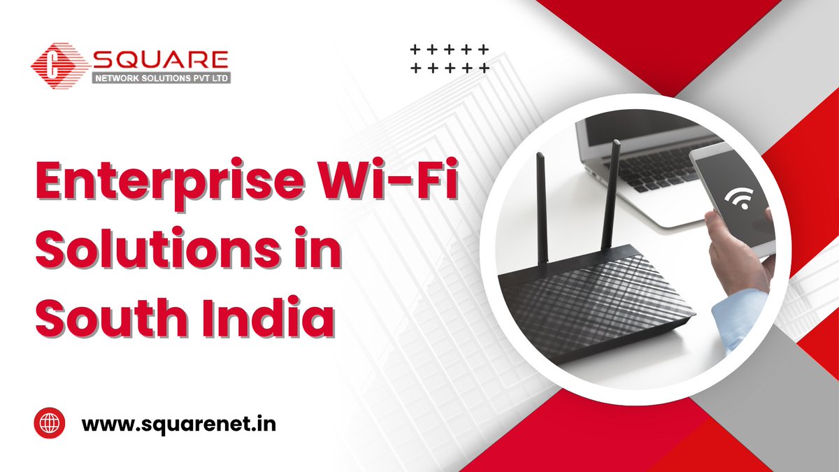 square_net1's tweet image. Square Network Solutions delivers fast, secure, enterprise-grade Wi-Fi solutions across South India for seamless business connectivity.

#enterprisewifi #wirelesssolutions #squareNetworkSolutions #southindiatech #wifi6 #businessconnectivity #networksolutions #managedwifi
