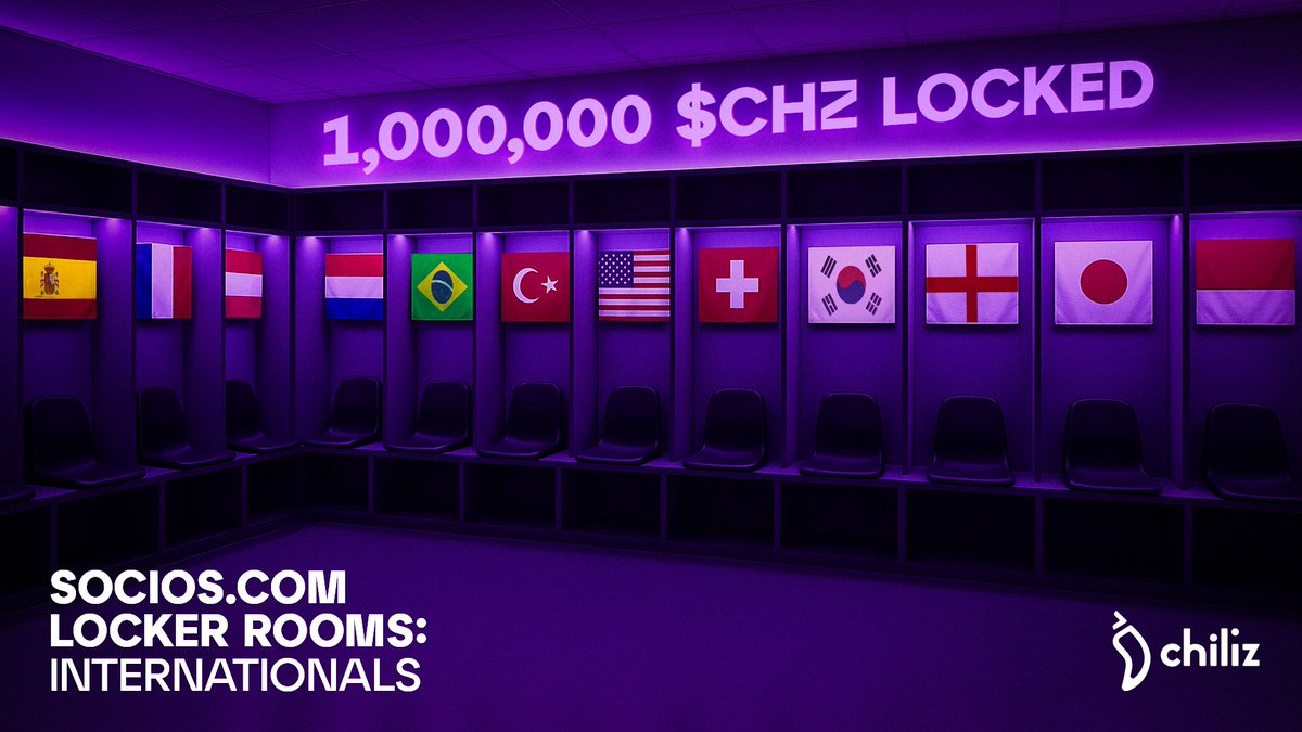 ChilizESP's tweet image. Locker Room Internationals está abierto 🌍

74 selecciones podrían unirse a @socios y tú puedes apoyar a la tuya.

Los primeros 1.000.000 de CHZ ya están en staking.

#Socios | #FanTokens
1/5