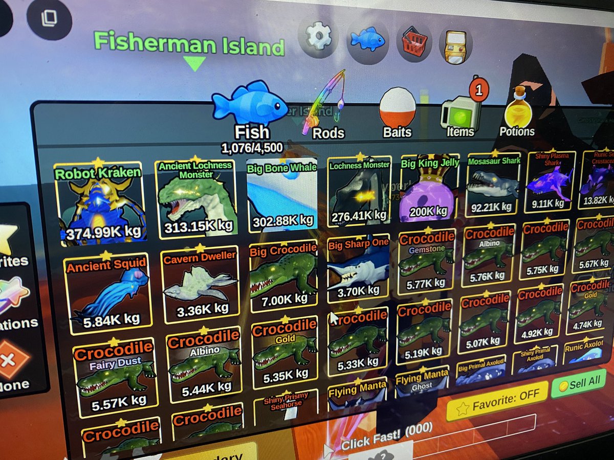 WTS

Ancient Lochness Monster - 60k
Lochness Monster - 30k
Robot Kraken - 20k
BIG Bone Whale - 25k
Big King Jelly - 20k

boleh nego tipis 🫳🏻
