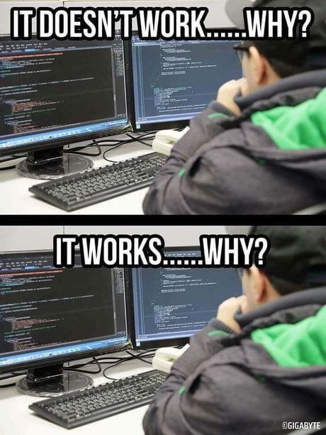 jacey_opara's tweet image. Life of a software engineer 😀

#programmingprojects #HTML #CSS  #JavascriptDevelopers #FrontendDev