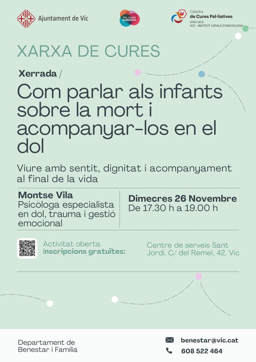 Final de Vida - Vic, Ciutat Cuidadora tweet media