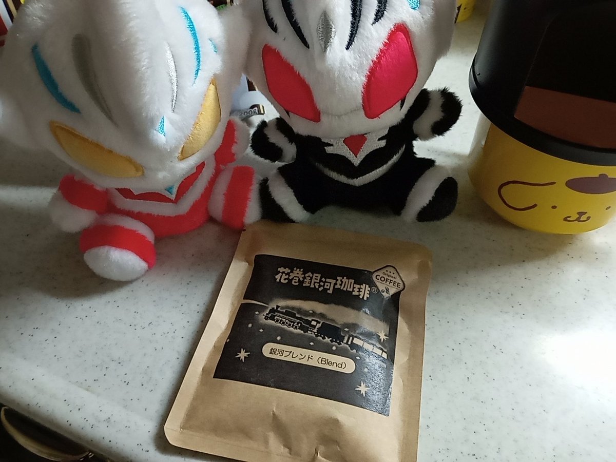 パケの通りに淹れたけど正しく淹れられたか自信は無い……😂 香りが濃い