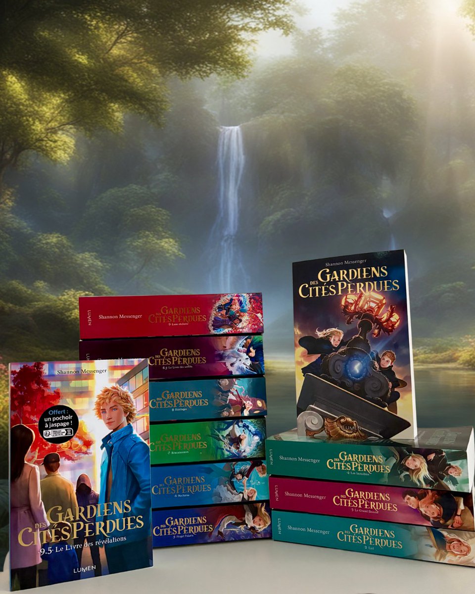 Avez-vous grandi avec Gardiens des Cités perdues de Shannon Messenger ?

Entre énigmes, pouvoirs, révélations et amitié, cette saga a marqué toute une génération de lecteurs (et elle continue encore aujourd’hui !). À quel âge avez-vous rencontré Sophie Foster pour la 1ère fois ?