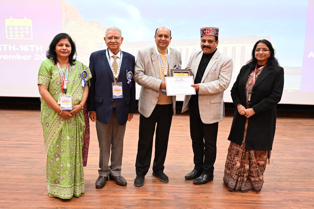 AIIMS_bilaspur's tweet image. T363
AIIMS Bilaspur hosted the 5th Annual Conference of the HP chapter of IAPSM (HPIAPSMCON-2025) on 15–16 Nov 2025, organized by the Department of Community &amp;amp; Family Medicine. #HPIAPSMCON2025, #IAPSM, #NAMS