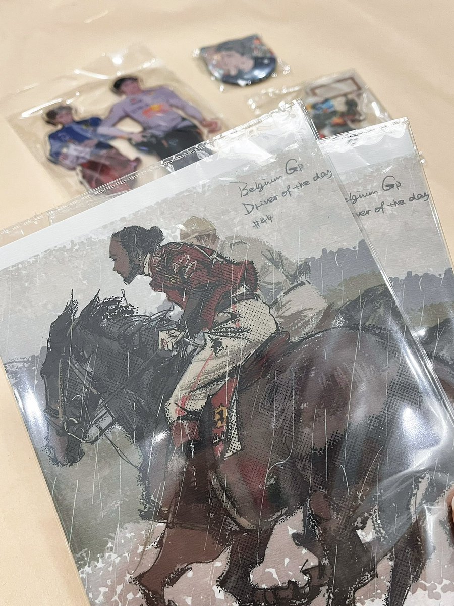 Most of the items are ready and are on their way! Tracking will be emailed to you throughout this week, so keep an eye out for it! 

However, one of the postcards had imperfect cutting and is being reprinted. Orders containing this postcard may be delayed until next week. We will