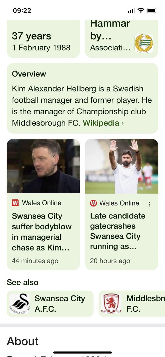 Ijmservices's tweet photo. @GazetteBoro Already on Wiki as Middlesbrough manager https://t.co/rWzNrdoWah