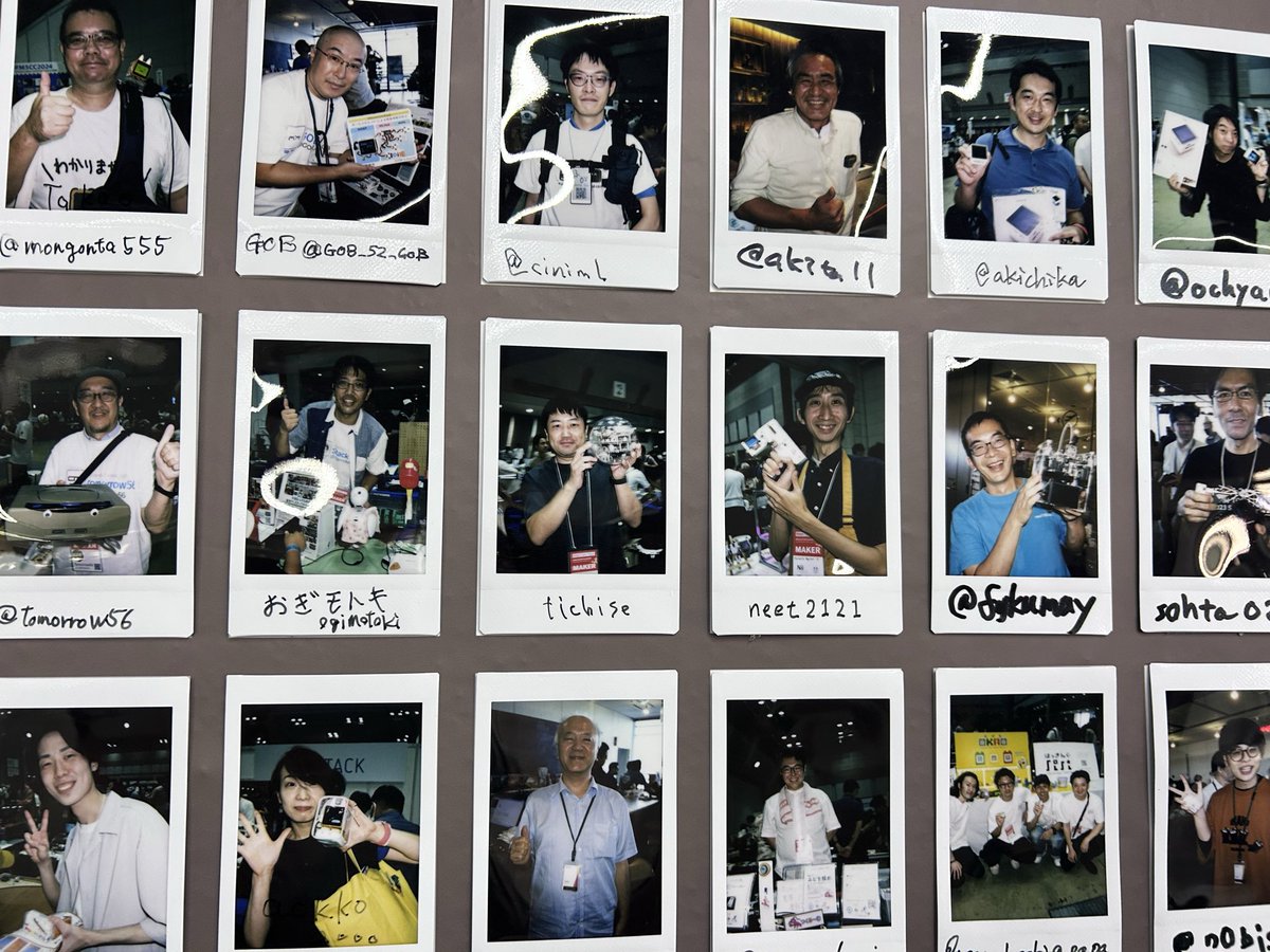 tichise's tweet image. #M5Stack Open dayに参加してます。
@M5Stack